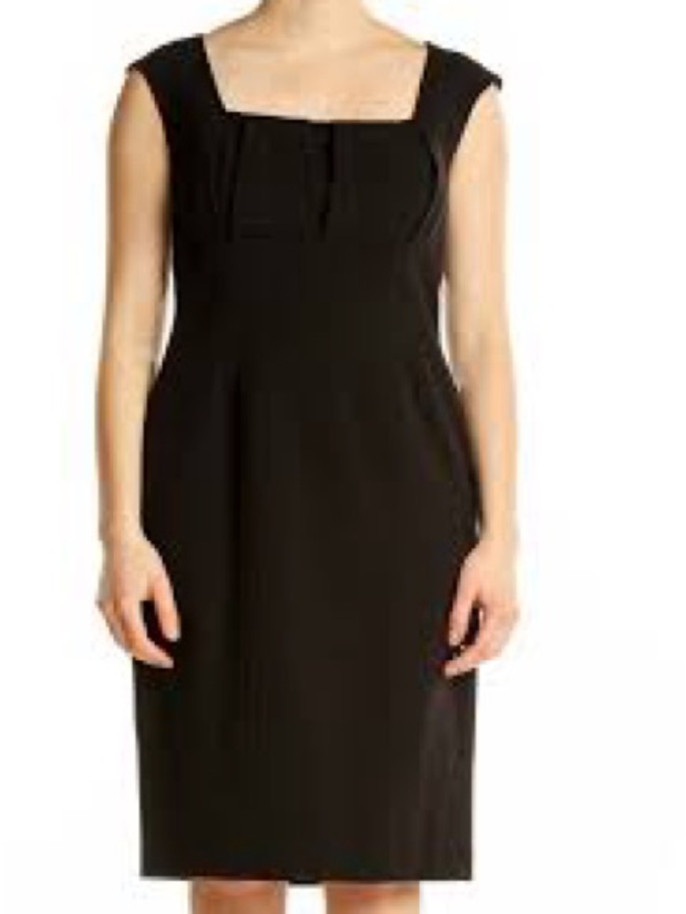 NWT Calvin Klein Square-Neck Sheath Dress Sz 8